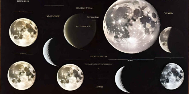 Phases de la Lune Août 2020