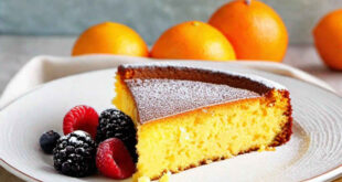 Gâteau sans farine à l’orange et aux amandes